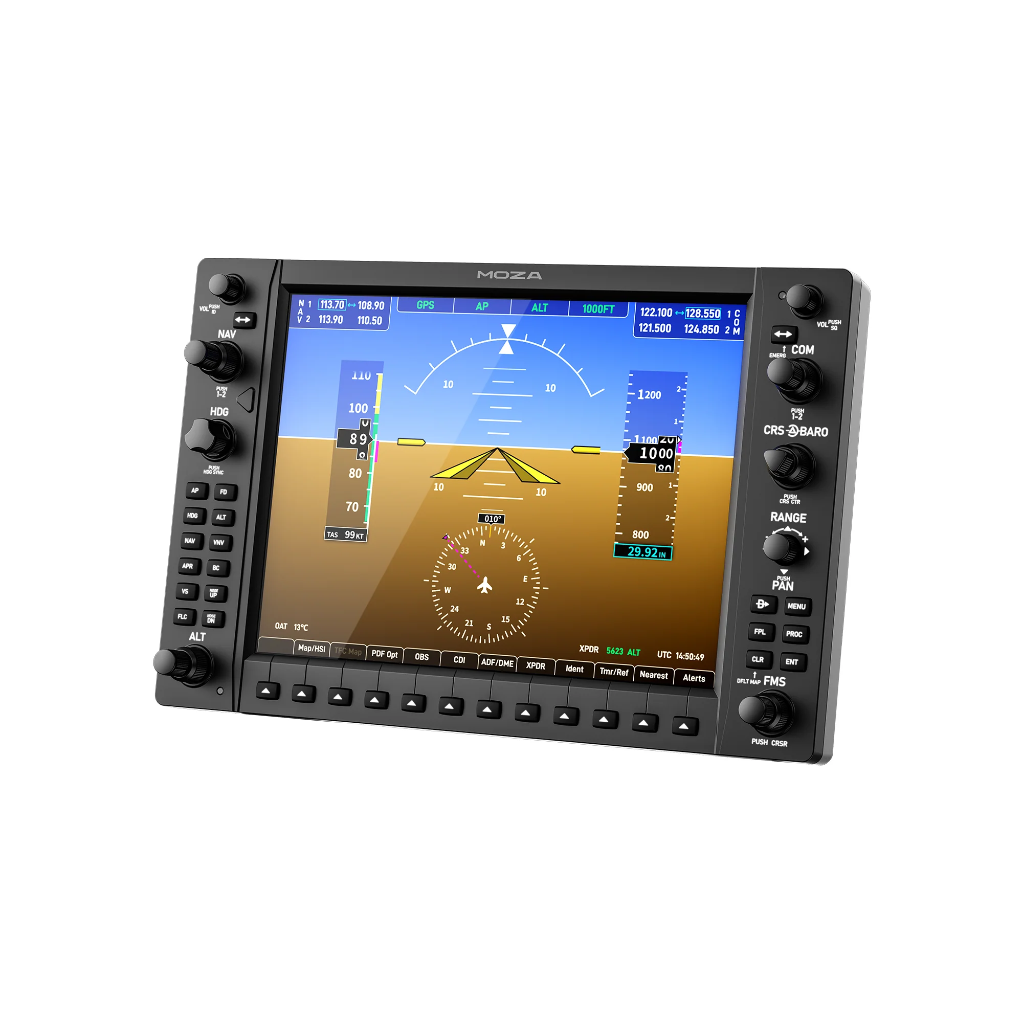 MOZA MGX1000 Instrument Panel - Image 3